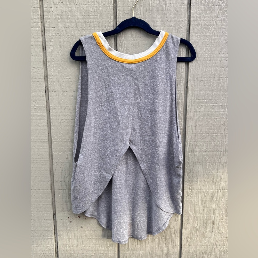 Size medium free people open back workout tank top